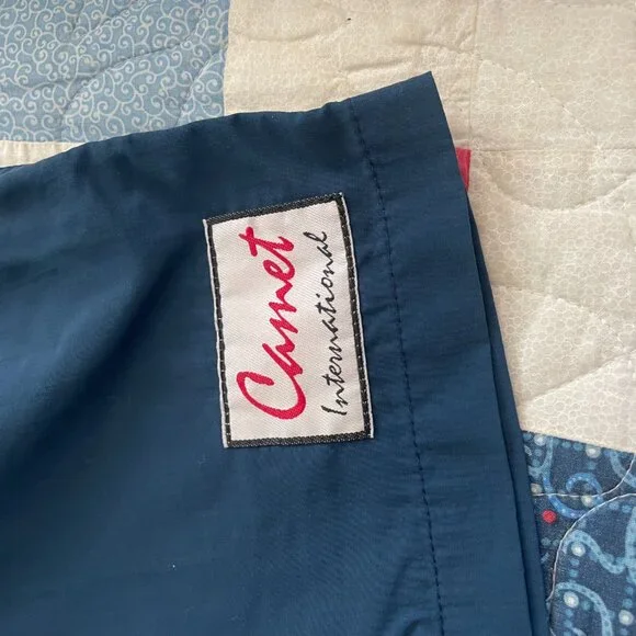 CAMET INTERNATIONAL 3000 Navy Pleated Sailing Short Pockets M - Picture 5 of 7